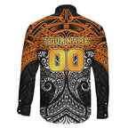 Personalized Wests Tigers Family Matching Mermaid Dress and Hawaiian Shirt Polynesian Tribal Pattern Style