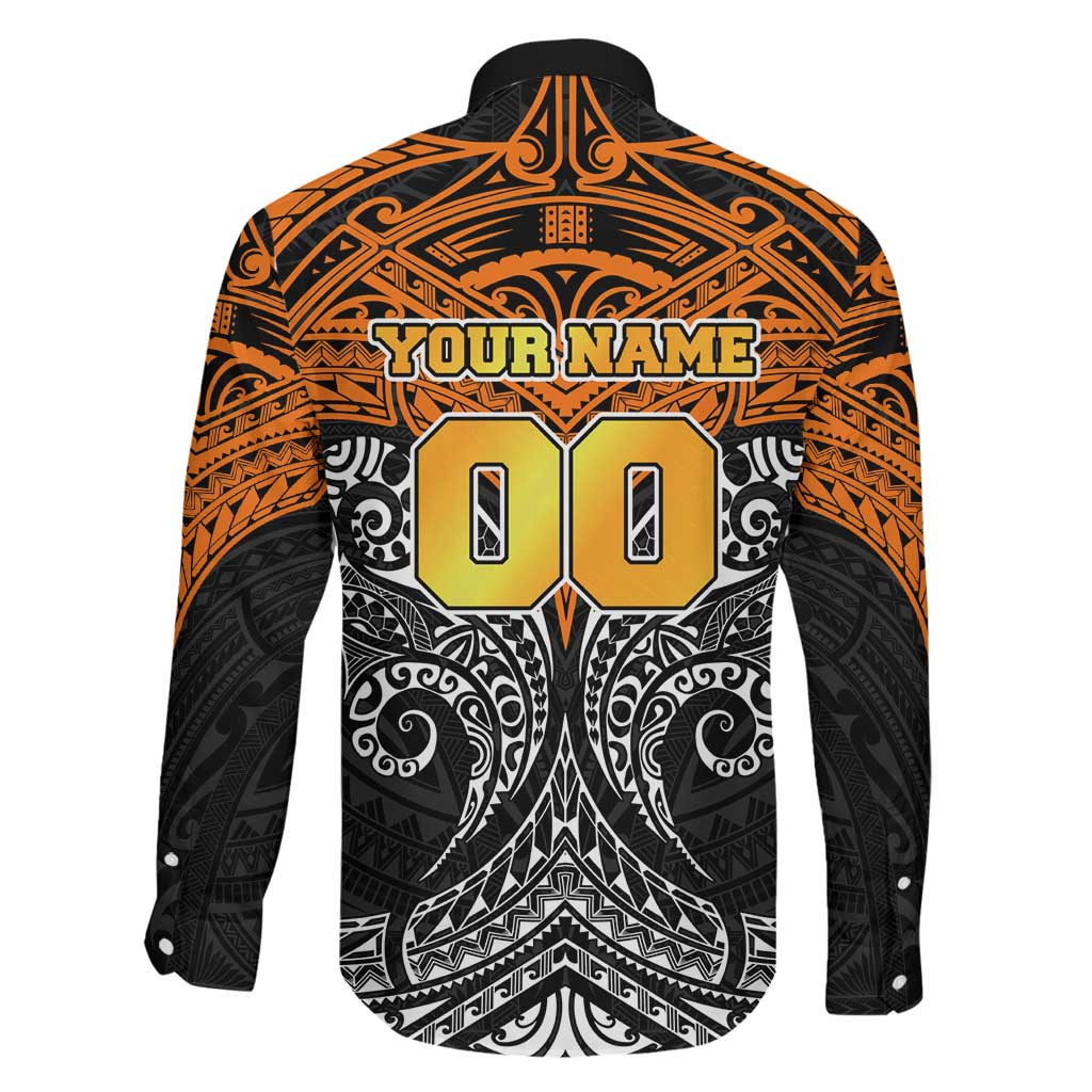 Personalized Wests Tigers Family Matching Summer Maxi Dress and Hawaiian Shirt Polynesian Tribal Pattern Style