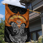 Personalized Wests Tigers Garden Flag Polynesian Tribal Pattern Style
