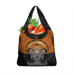 Personalized Wests Tigers Grocery Bag Polynesian Tribal Pattern Style