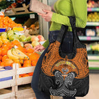 Personalized Wests Tigers Grocery Bag Polynesian Tribal Pattern Style