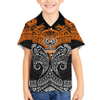 Personalized Wests Tigers Hawaiian Shirt Polynesian Tribal Pattern Style