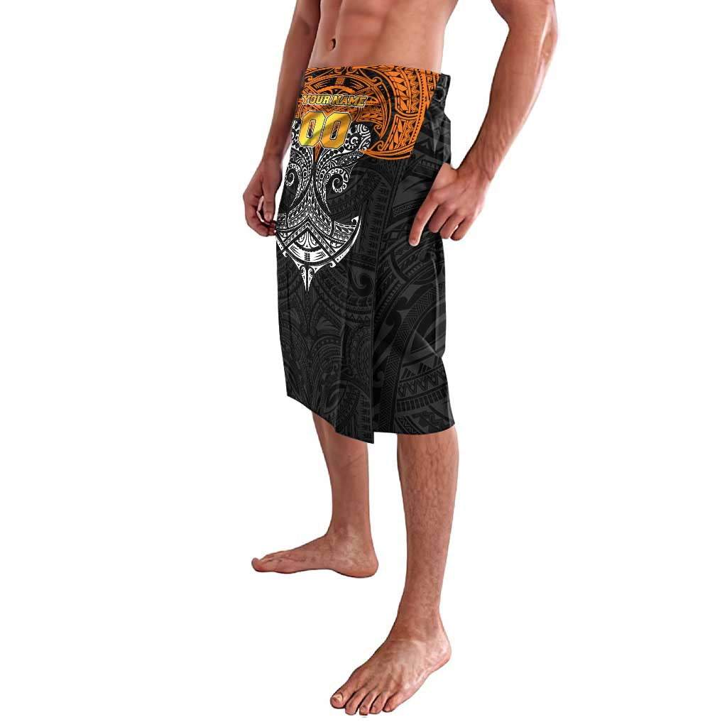 Personalized Wests Tigers Lavalava Polynesian Tribal Pattern Style