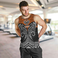 Personalized Wests Tigers Men Tank Top Polynesian Tribal Pattern Style