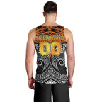 Personalized Wests Tigers Men Tank Top Polynesian Tribal Pattern Style