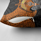 Personalized Wests Tigers Pillow Cover Polynesian Tribal Pattern Style