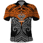 Personalized Wests Tigers Polo Shirt Polynesian Tribal Pattern Style