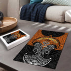 Personalized Wests Tigers Puzzle Polynesian Tribal Pattern Style