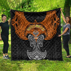 Personalized Wests Tigers Quilt Polynesian Tribal Pattern Style