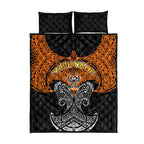 Personalized Wests Tigers Quilt Bed Set Polynesian Tribal Pattern Style