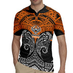 Personalized Wests Tigers Rugby Jersey Polynesian Tribal Pattern Style