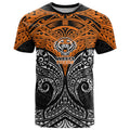 Personalized Wests Tigers T Shirt Polynesian Tribal Pattern Style