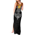 Personalized Wests Tigers Tank Maxi Dress Polynesian Tribal Pattern Style