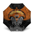 Personalized Wests Tigers Umbrella Polynesian Tribal Pattern Style