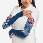 Personalized Sydney Roosters Arm Sleeves Polynesian Tribal Pattern Style