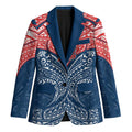Personalized Sydney Roosters Blazer Polynesian Tribal Pattern Style