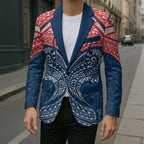 Personalized Sydney Roosters Blazer Polynesian Tribal Pattern Style