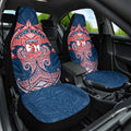 Personalized Sydney Roosters Car Seat Cover Polynesian Tribal Pattern Style