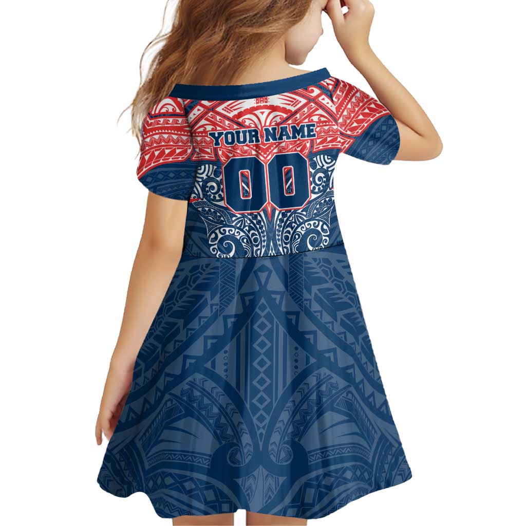 Personalized Sydney Roosters Family Matching Mermaid Dress and Hawaiian Shirt Polynesian Tribal Pattern Style