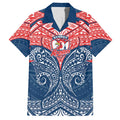 Personalized Sydney Roosters Hawaiian Shirt Polynesian Tribal Pattern Style