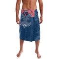 Personalized Sydney Roosters Lavalava Polynesian Tribal Pattern Style