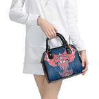 Personalized Sydney Roosters Shoulder Handbag Polynesian Tribal Pattern Style