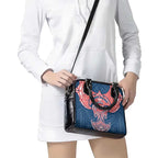 Personalized Sydney Roosters Shoulder Handbag Polynesian Tribal Pattern Style