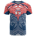 Personalized Sydney Roosters T Shirt Polynesian Tribal Pattern Style