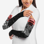 Personalized St. George Illawarra Dragons Arm Sleeves Polynesian Tribal Pattern Style