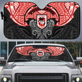 Personalized St. George Illawarra Dragons Auto Sun Shade Polynesian Tribal Pattern Style