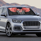 Personalized St. George Illawarra Dragons Auto Sun Shade Polynesian Tribal Pattern Style