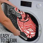 Personalized St. George Illawarra Dragons Bathroom Set Polynesian Tribal Pattern Style