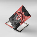 Personalized St. George Illawarra Dragons Canvas Wall Art Polynesian Tribal Pattern Style