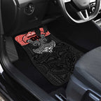 Personalized St. George Illawarra Dragons Car Mats Polynesian Tribal Pattern Style