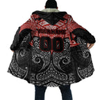 Personalized St. George Illawarra Dragons Cloak Polynesian Tribal Pattern Style