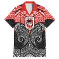 Personalized St. George Illawarra Dragons Hawaiian Shirt Polynesian Tribal Pattern Style