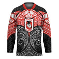Personalized St. George Illawarra Dragons Hockey Jersey Polynesian Tribal Pattern Style