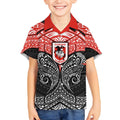 Personalized St. George Illawarra Dragons Kid Hawaiian Shirt Polynesian Tribal Pattern Style