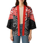 Personalized St. George Illawarra Dragons Kimono Polynesian Tribal Pattern Style