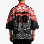 Personalized St. George Illawarra Dragons Kimono Polynesian Tribal Pattern Style