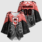 Personalized St. George Illawarra Dragons Kimono Sleeve Blouse Polynesian Tribal Pattern Style
