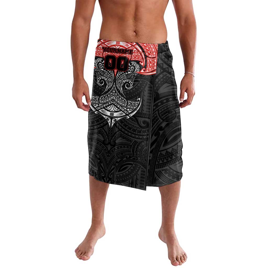 Personalized St. George Illawarra Dragons Lavalava Polynesian Tribal Pattern Style
