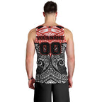 Personalized St. George Illawarra Dragons Men Tank Top Polynesian Tribal Pattern Style