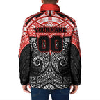 Personalized St. George Illawarra Dragons Padded Jacket Polynesian Tribal Pattern Style