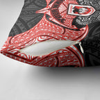 Personalized St. George Illawarra Dragons Pillow Cover Polynesian Tribal Pattern Style