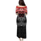 Personalized St. George Illawarra Dragons Puletasi Polynesian Tribal Pattern Style