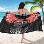 Personalized St. George Illawarra Dragons Sarong Polynesian Tribal Pattern Style