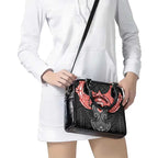 Personalized St. George Illawarra Dragons Shoulder Handbag Polynesian Tribal Pattern Style