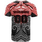 Personalized St. George Illawarra Dragons T Shirt Polynesian Tribal Pattern Style