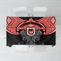 Personalized St. George Illawarra Dragons Tablecloth Polynesian Tribal Pattern Style